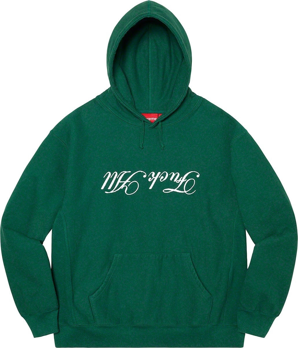 Jamie Reid/Supreme Fuck All Hooded Sweatshirt view 2